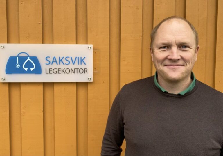 Kommuneoverlege Realf Ording Helgesen beskriver fastlegesituasjonen i Malvik som stabil. Arkivfoto: Rolf Martin Krey/Malvik kommune