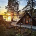 Dagsturhytta Fjordblikk i Masjorden kommune i Vestland fylke. Foto: Gro Serine Baarøy