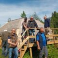 F.v: Johan Fredrik Urnes, Odd Bjørkli, Kristian Rolstad, Frank Fuglem, Rolf Harry Korstad, Øivind Haagensatad og Eugen G. Sørmo. Foto: Brit Bjørkli