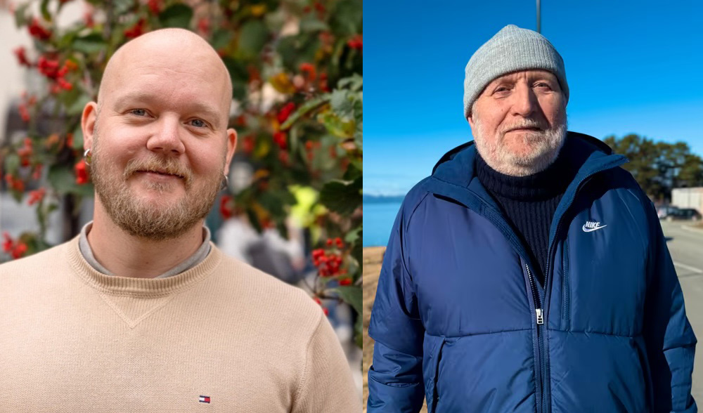 Rolf Martin Krey og Terje Talsnes. Foto: Malvik Ap / Privat
